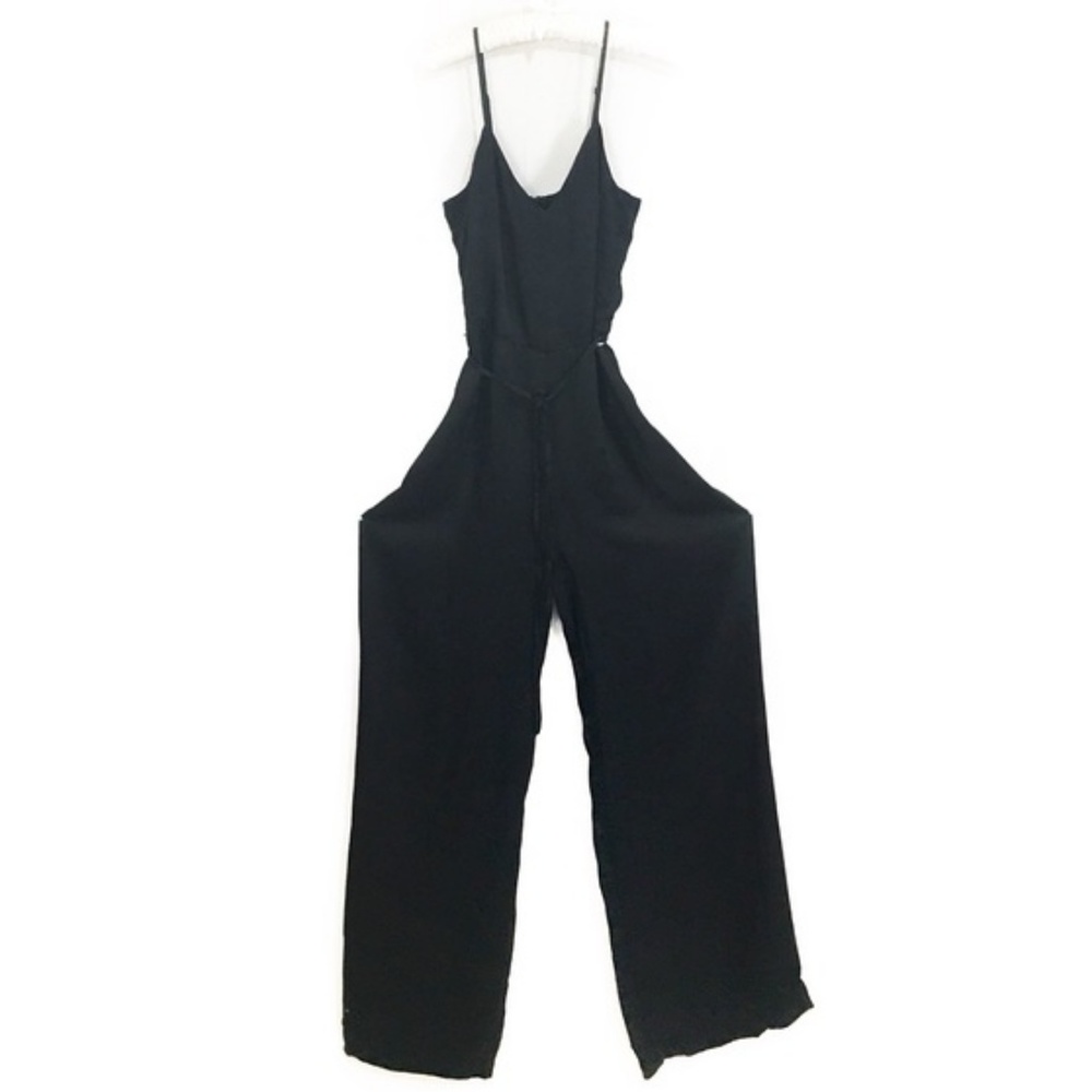 H&M Wide Leg Black Jumpsuit Romper Jumper NWT